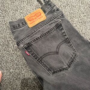 Levi's Charcoal Denim Jeans
